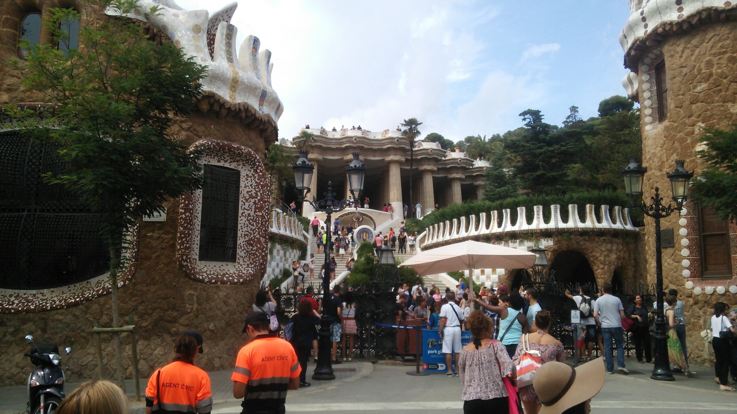 スペイン バルセロナ ガウディ グエル公園