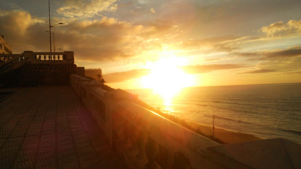 モロッコ
シディ・イフニ
夕陽
