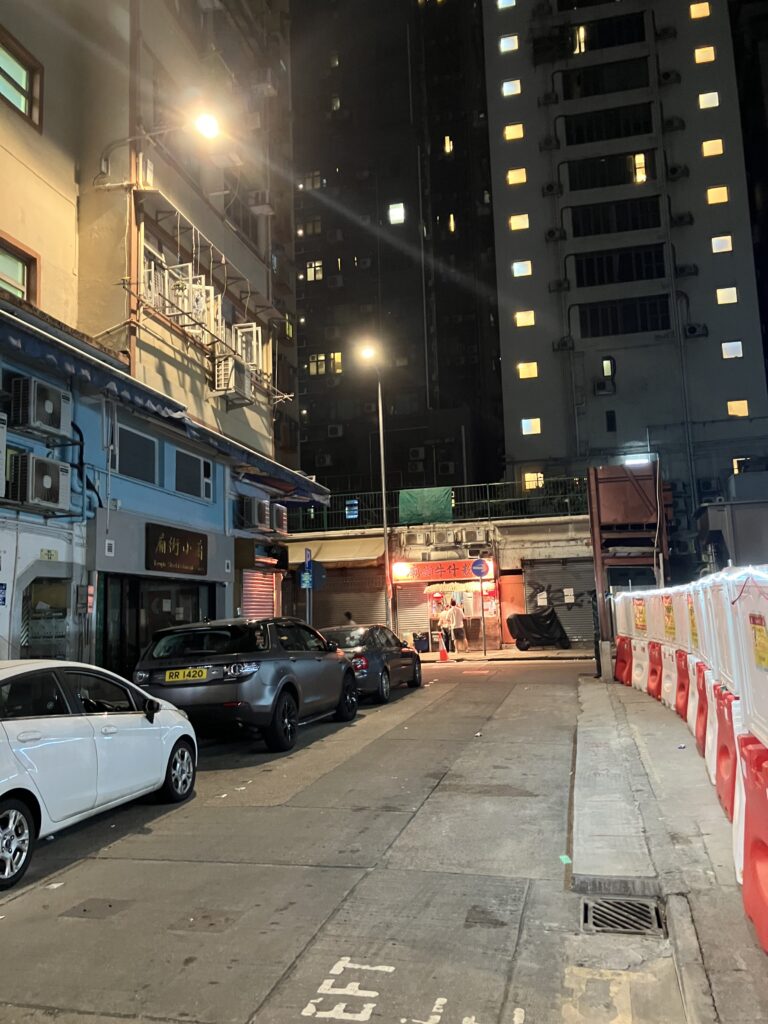 香港
油麻地
夜市
路地裏
食堂
街灯