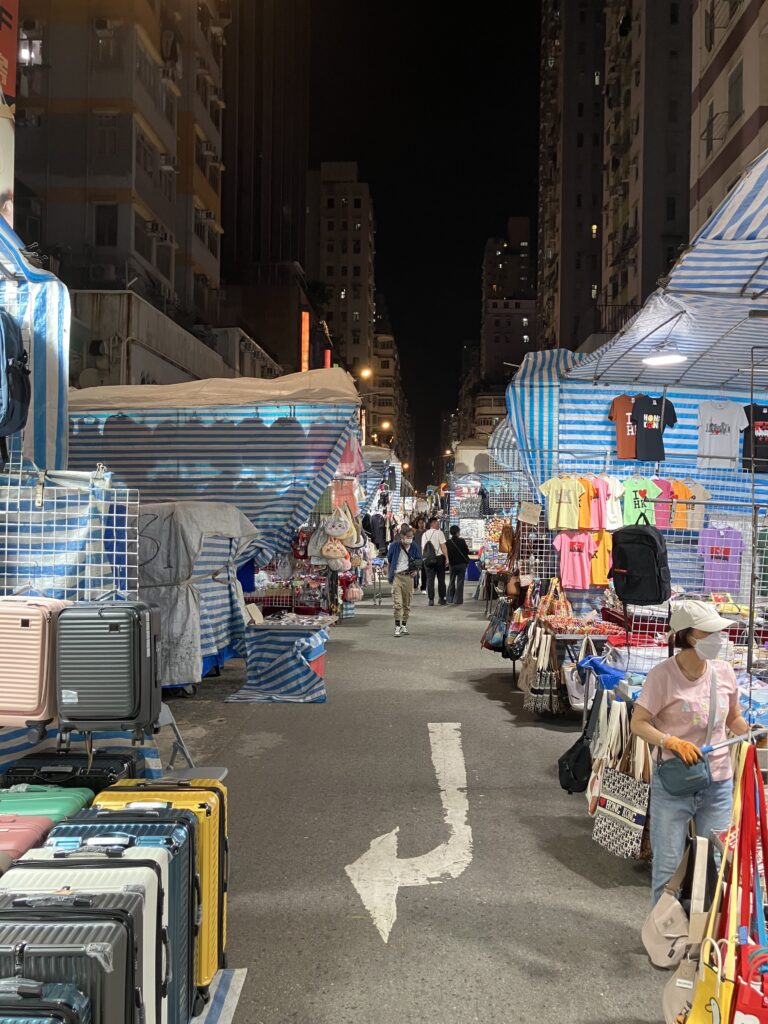 香港
九龍地区
旺角
女人街
夜市
