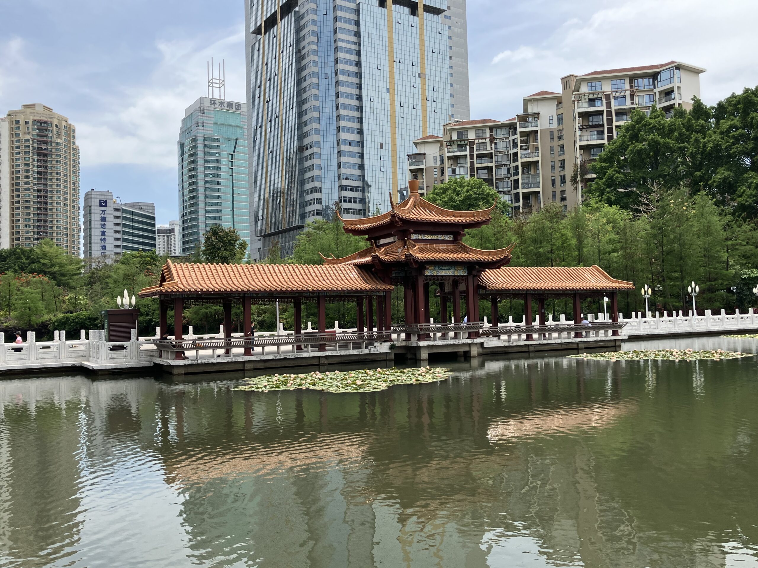 深圳 茘枝公園 邀月亭 茘湖 東屋