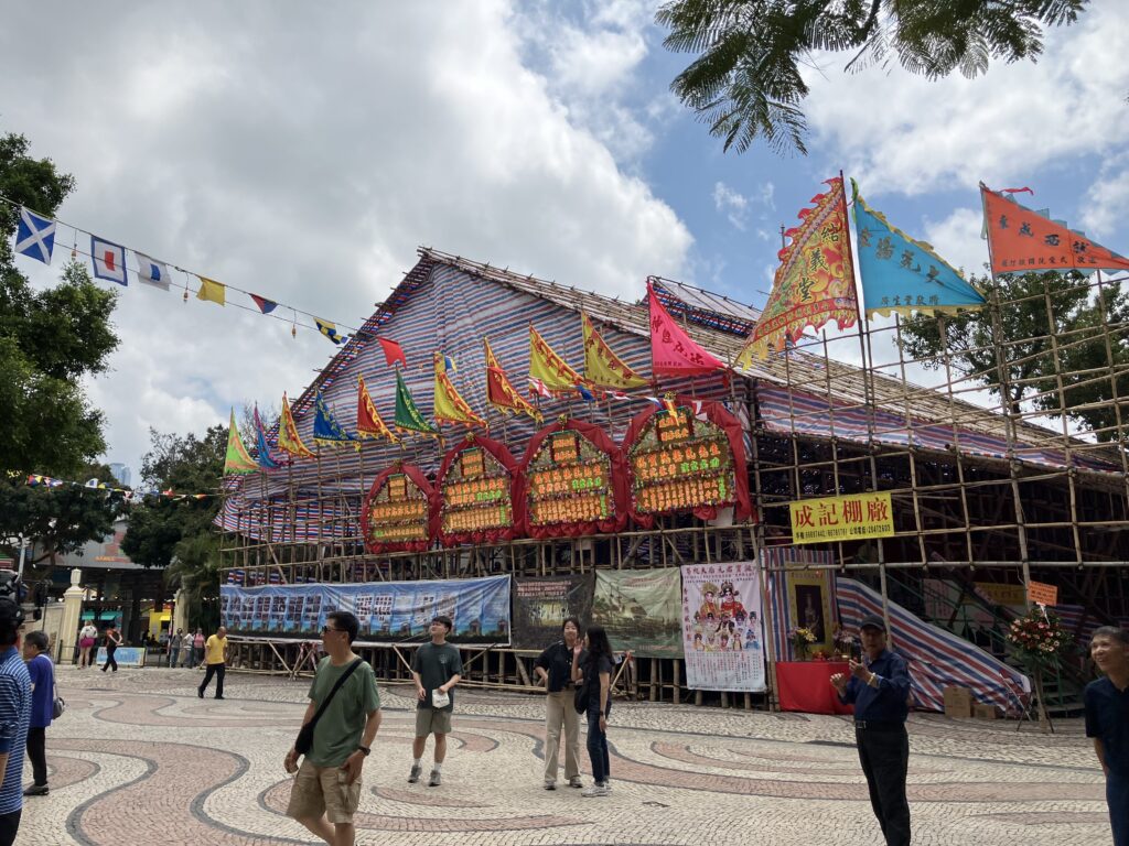 マカオ
媽閣廟
舞台
劇場